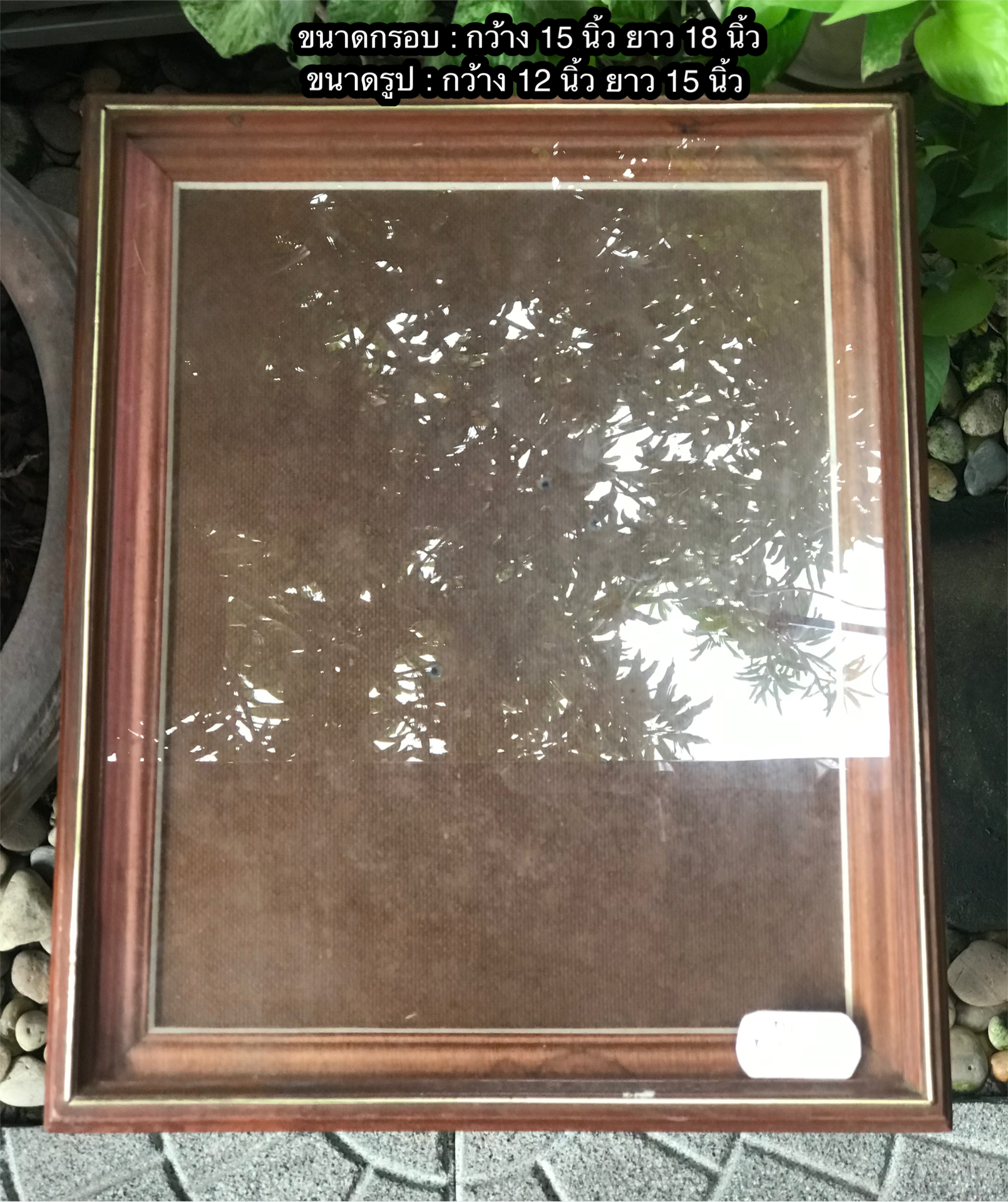 เริ่มต้นชิ้นละ 790 บาท มือสอง กรอบรูปไม้สักโบราณ ตั้งโต๊ะ/แขวนผนัง ได้ทั้งแนวตั้งแนวนอน ไม้สักเก่าแท้หน้ากระจก