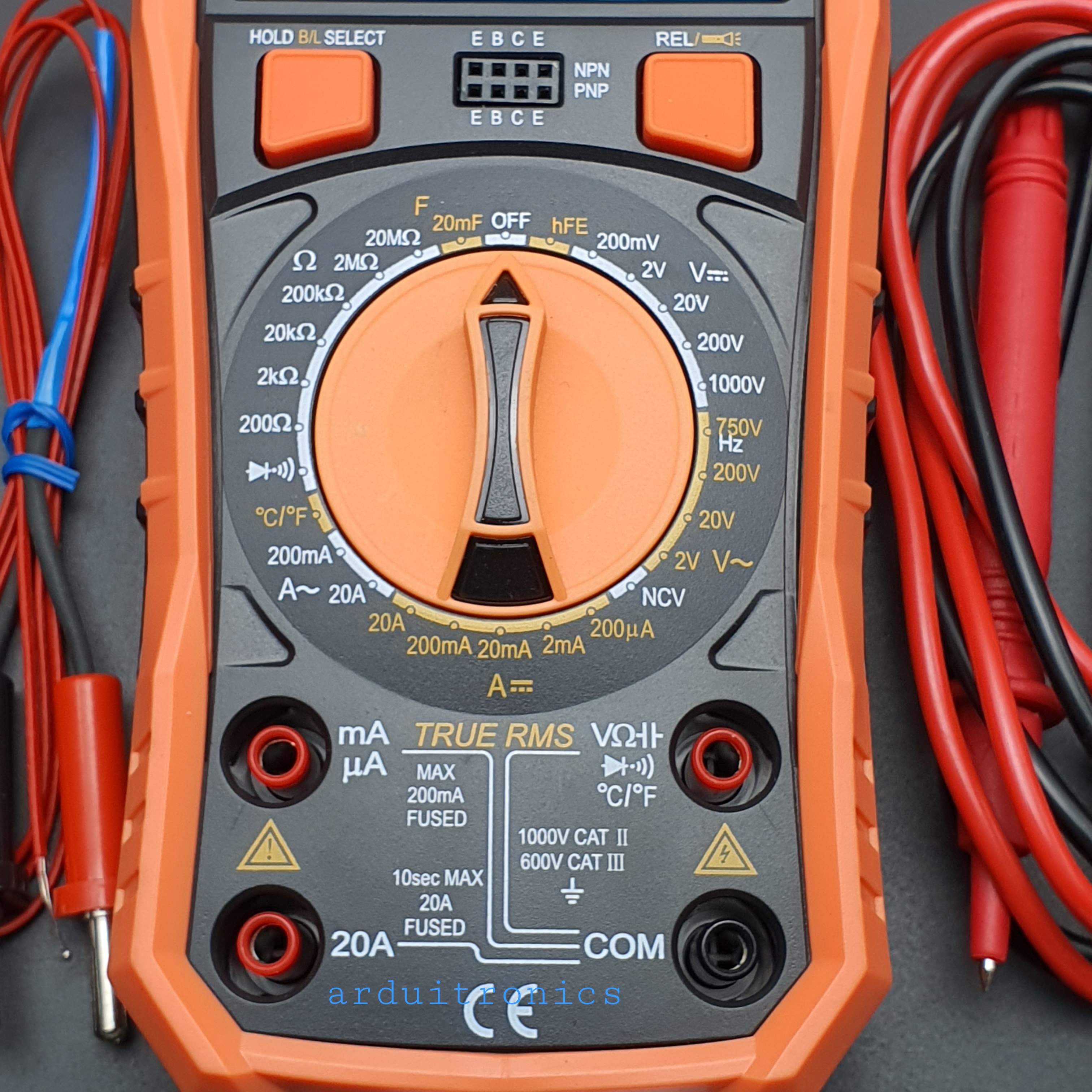 Digital Multimeter True RMS (Victor VC890C+)