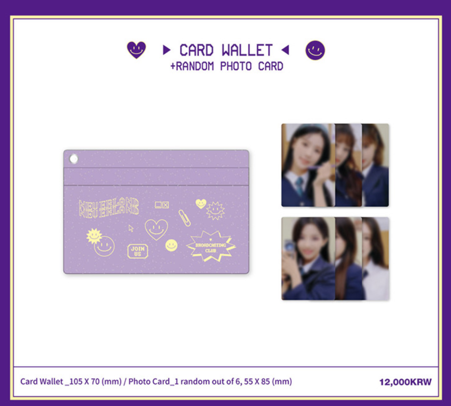 (G)I-DLE - [GBC in the NEVERLAND] Official MD - Card holder