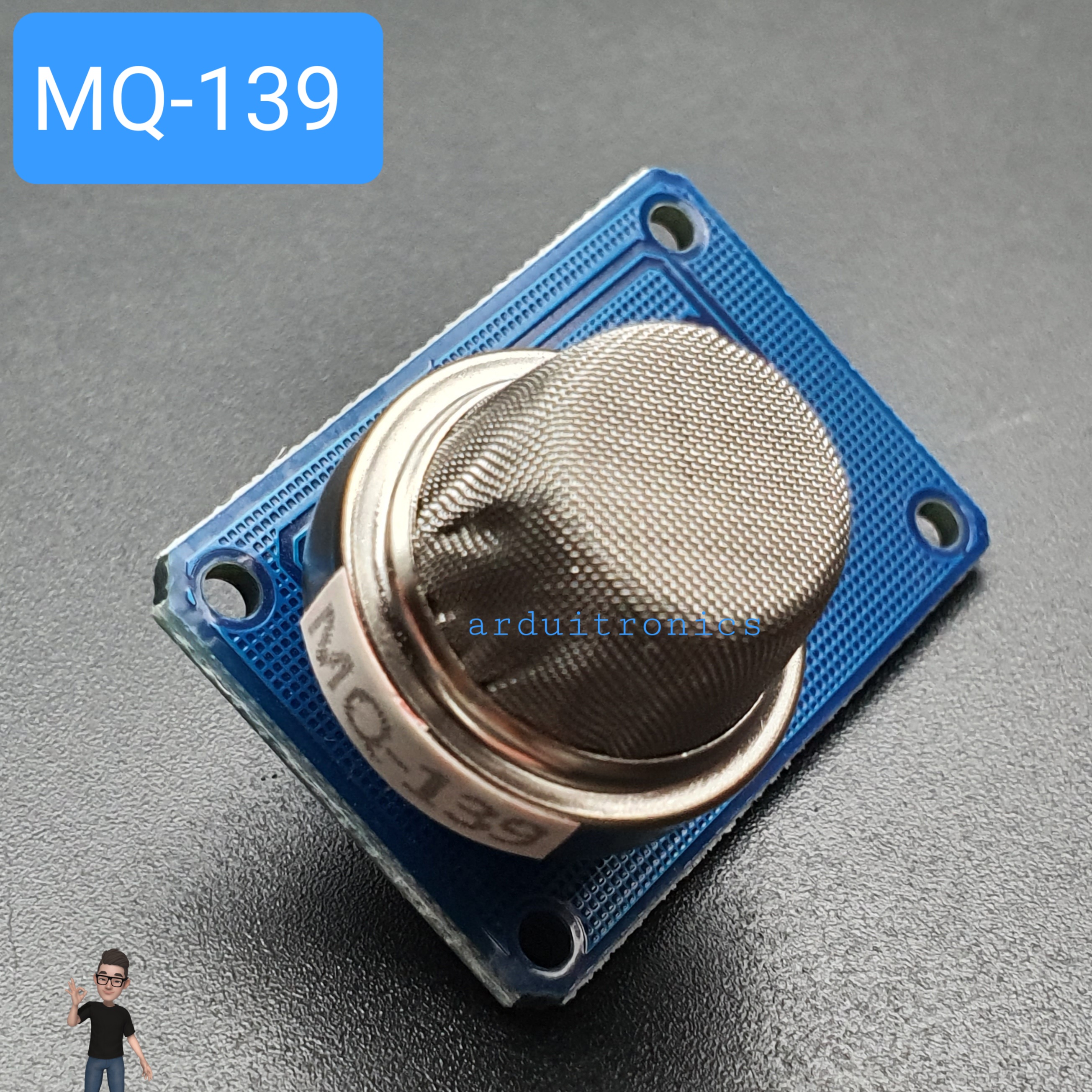 MQ139 Gas Sensor Module (สารทำความเย็น Freon : R11, R22, R113, R134A, R409A, R410A) MQ-139