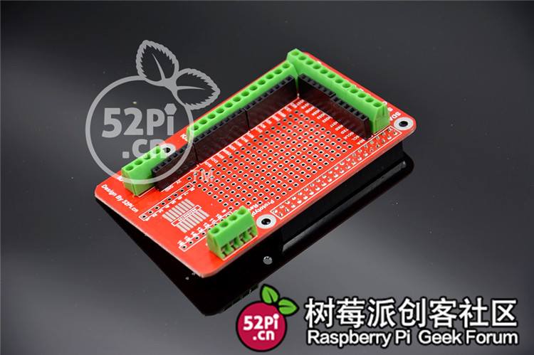 Raspberry Pi 3B+ / 3B Prototype Extension Board