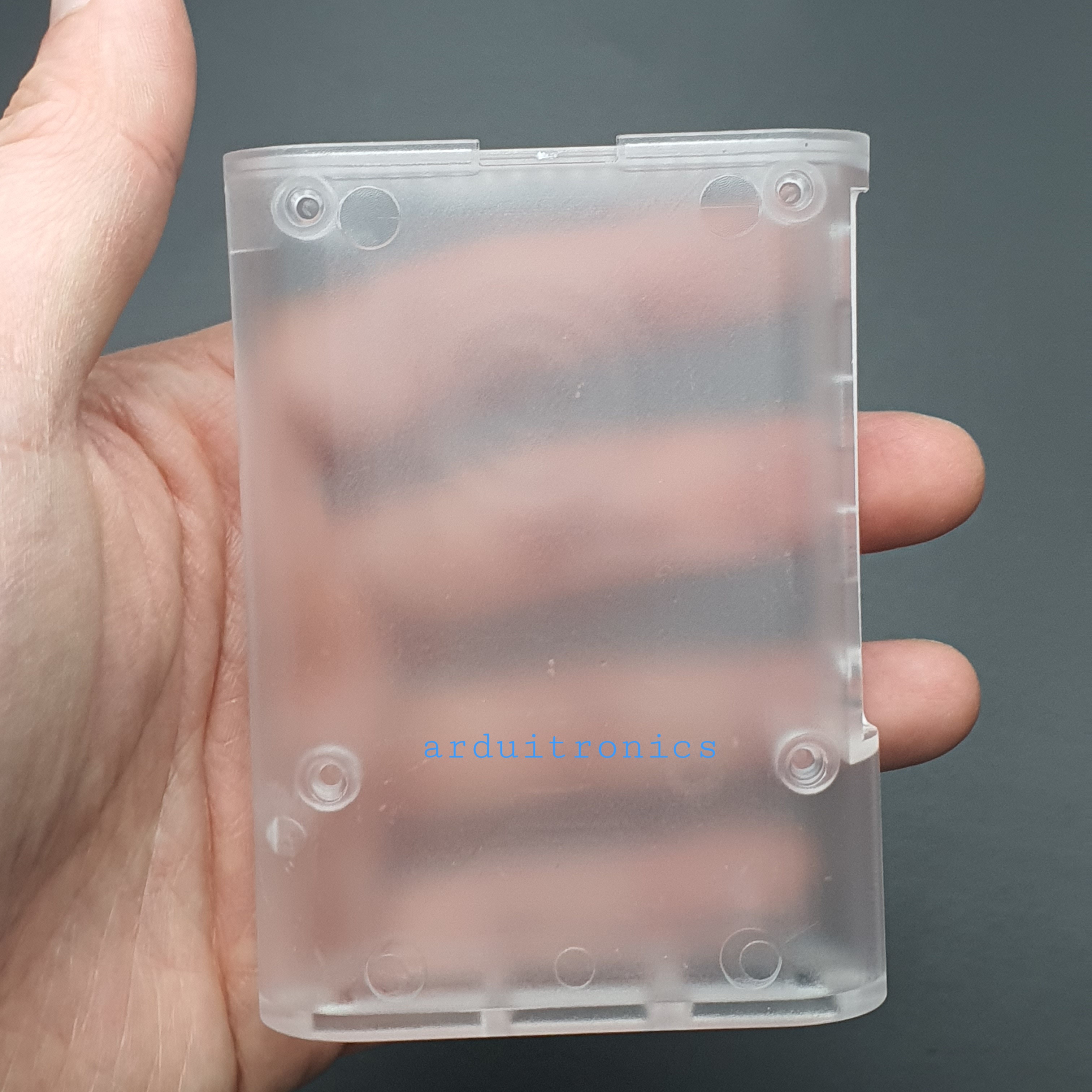 Raspberry Pi 4B Shell Case Box Transparent กล่อง เคส Raspberry Pi 4 สีใส พร้อมพัดลมระบายความร้อน