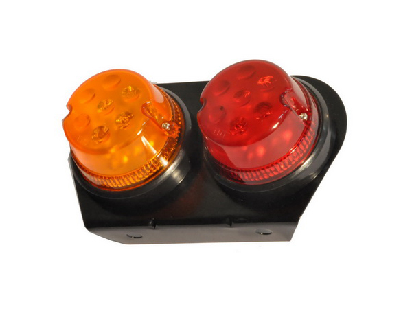 ไฟมิดเวย์ 2 ตอน ฝากลม LED 24V (ราคาต่อ 1 ชุด)