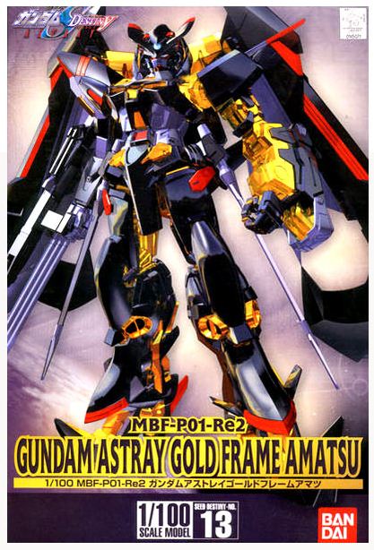 1/100 MBF-P01-Re2 Gundam Astray Goldframe Amatsu