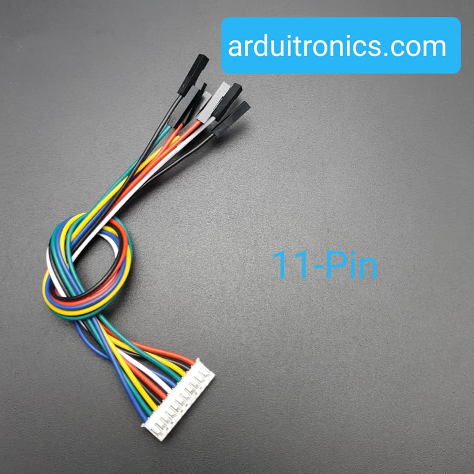 สายไฟ PH2.0mm to 11P DuPont 2.54 female Single ยาว 20cm