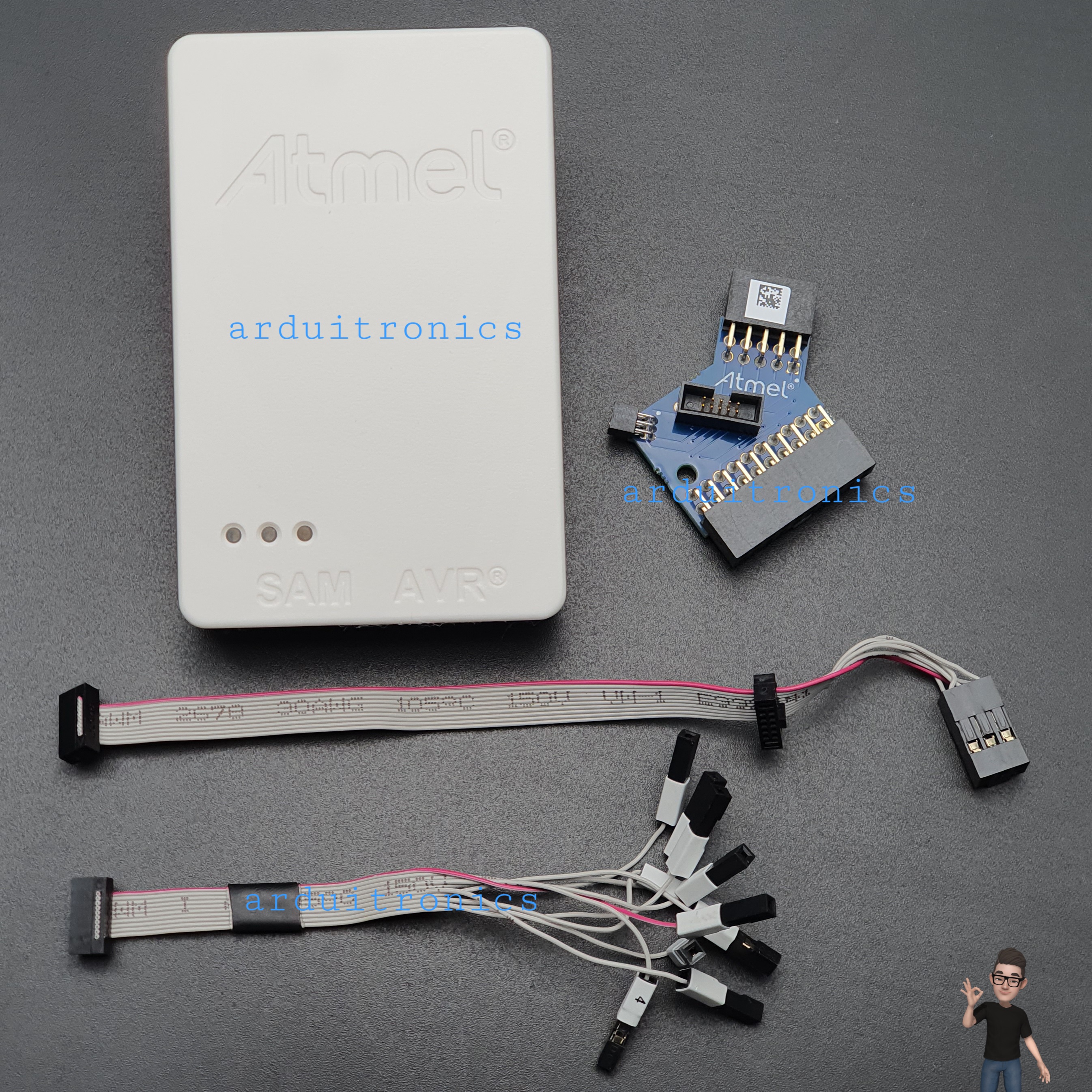 Microchip Atmel-ICE, Programming Kit for SAM and Atmel AVR Microcontrollers
