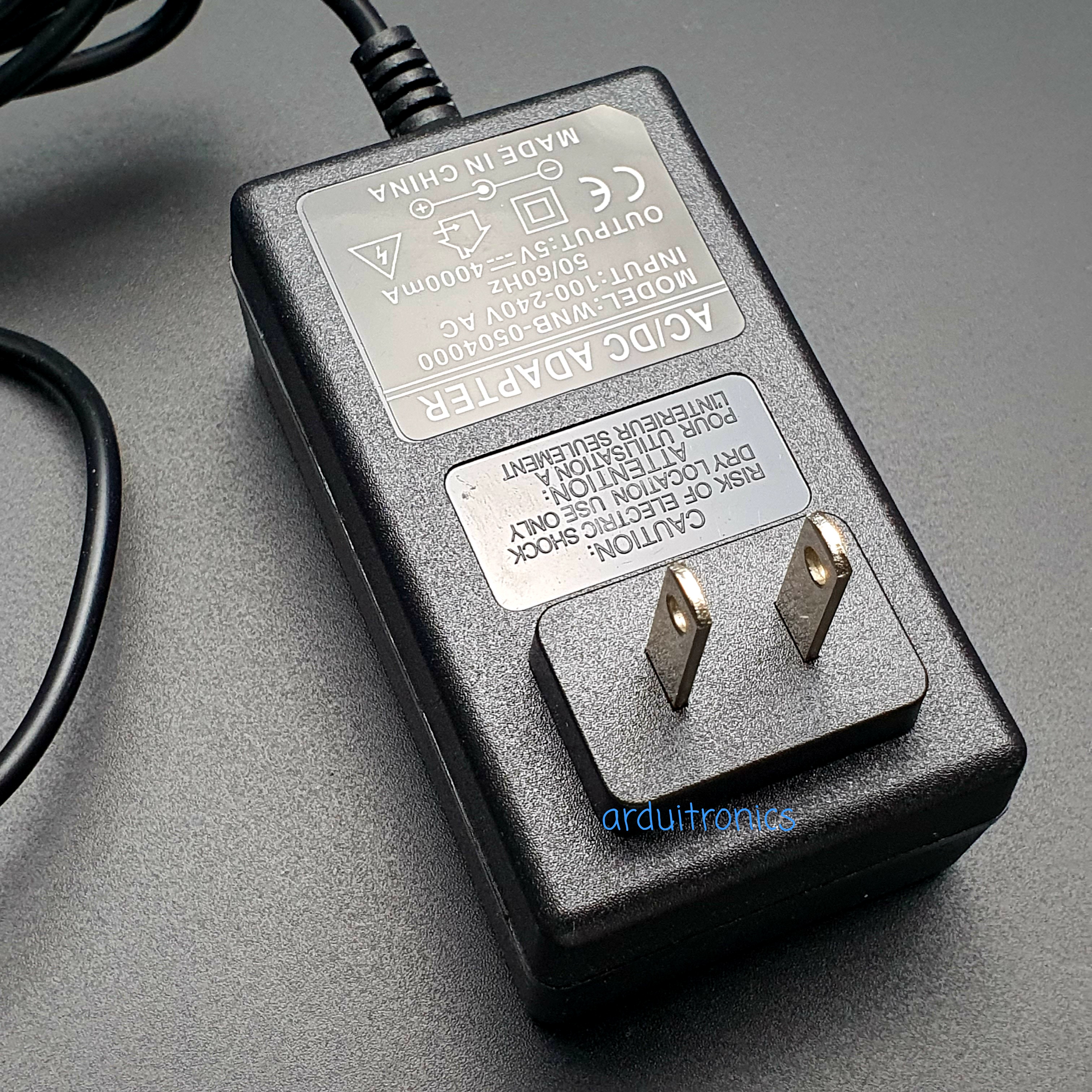 Power Adapter 5V 4A for NVIDIA Jetson Nano Type-C For Jetson Nano 2GB Raspberry Pi 4B พร้อมสวิตซ์