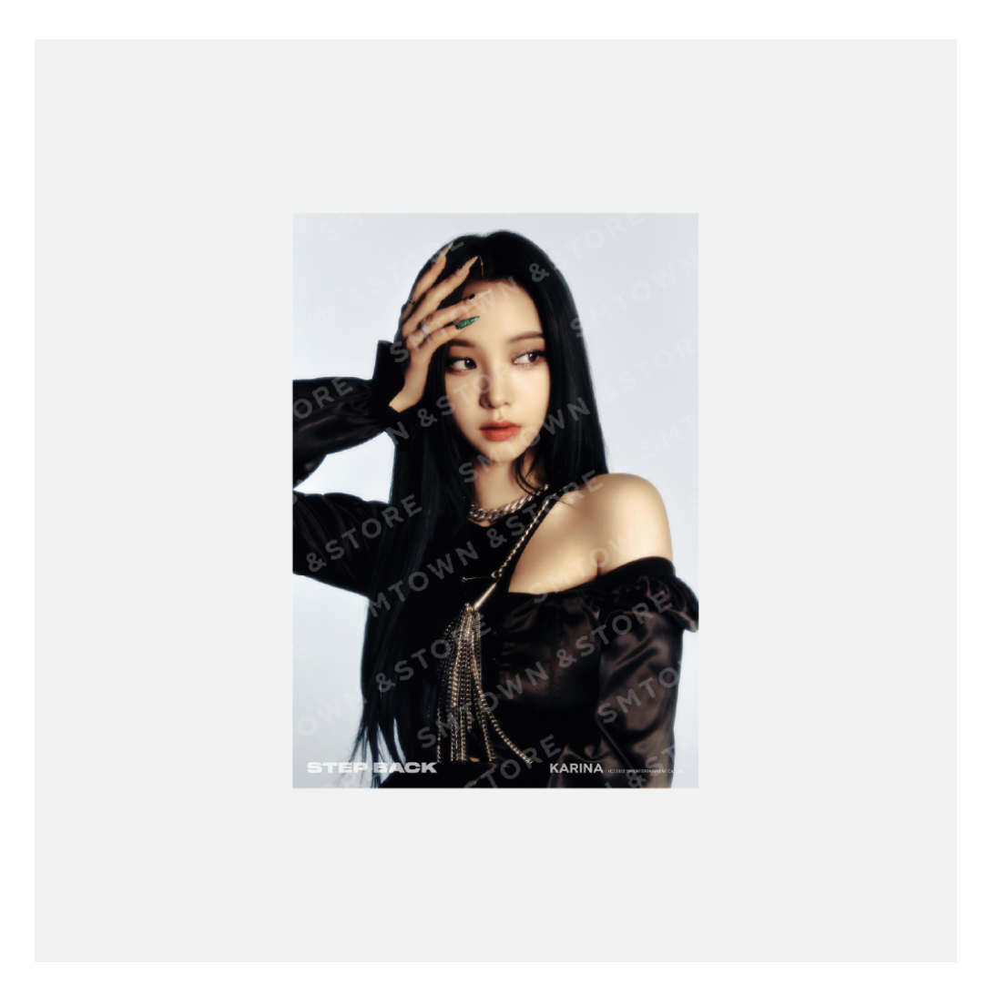 ของสะสม GOT the beat - 'Step Back' MD Collection - A4 PHOTO แบบ Karina