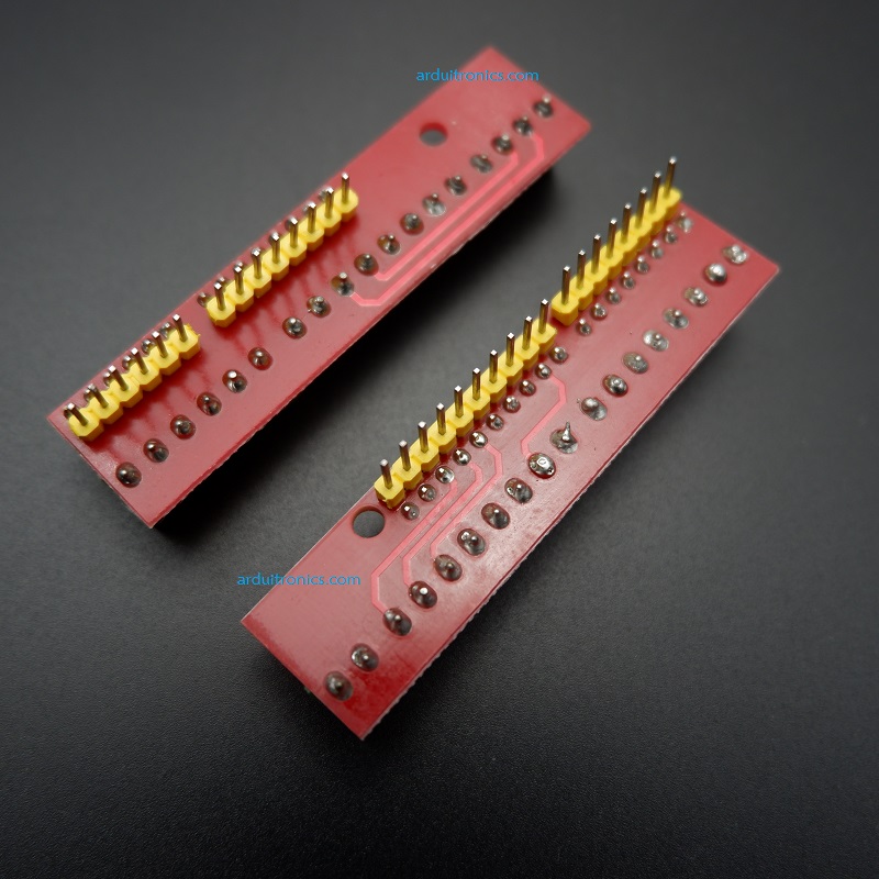 Arduino Screw Shield PCB สีแดง
