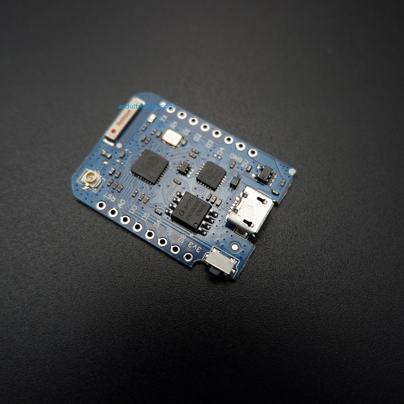 D1 mini Pro (with 16MB flash + External Antenna Connector and Built-in Ceramic Antenna)