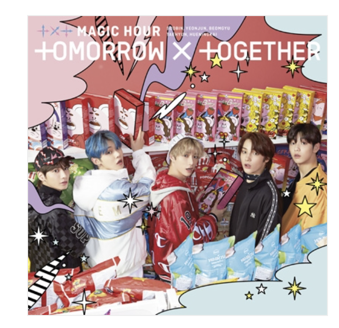TXT(TOMORROW X TOGETHER) -MAGIC HOUR [First Press Limited Edition B] แบบ cd + dvd