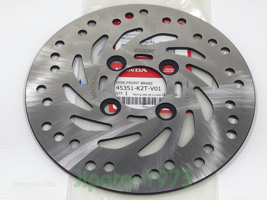 (Lead 125) ชุดจานเบรคหน้า Honda Lead 125 i ปี 2025 แท้