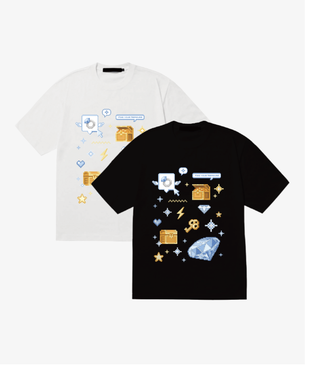 TREASURE -TREASURE ANNIVERSARY - T-SHIRTS ระบุ สีที่ต้องการ