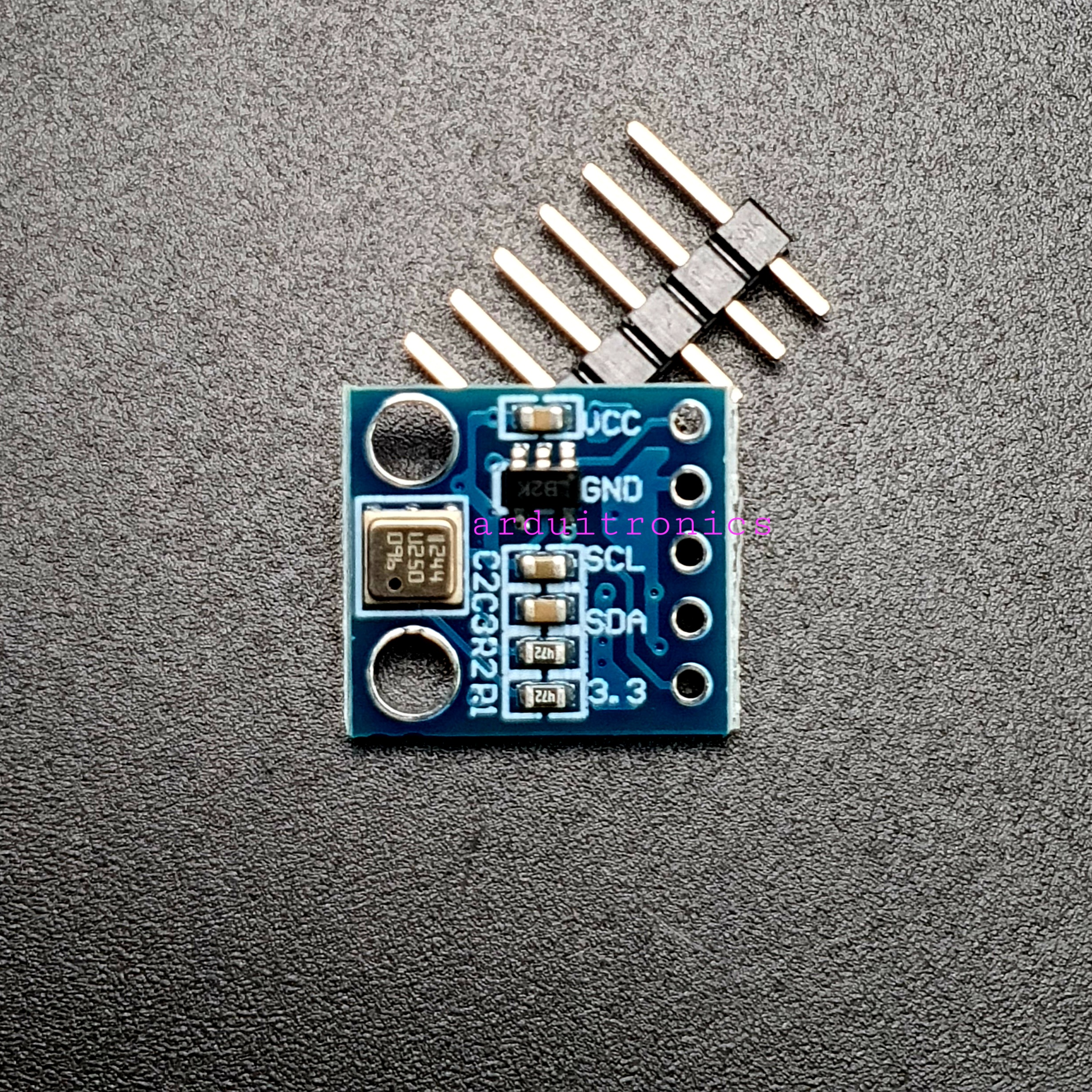 Barometric Pressure Sensor - BMP180 (GY-68) + Free Pin Header (Large PCB)