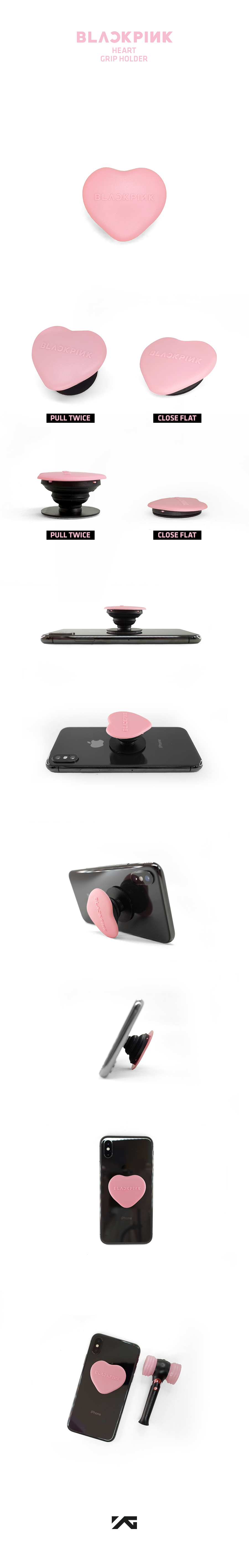 BLACKPINK - BLACKPINK SQUAREUP GRIP HOLDER พร้อมส่ง