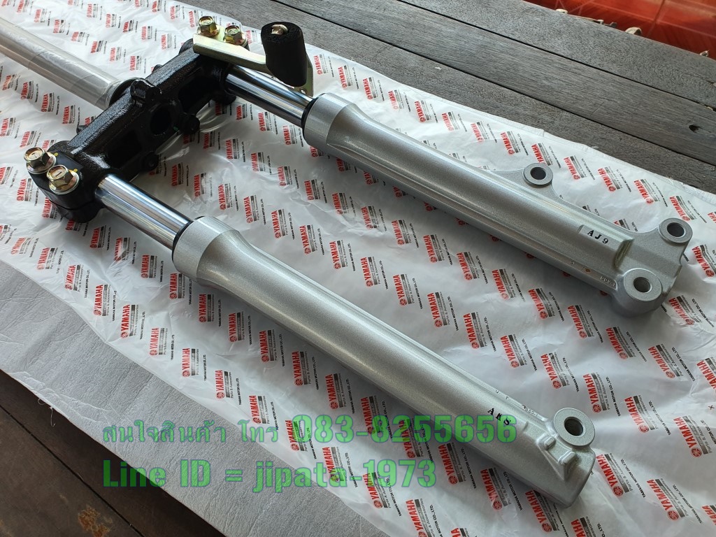 (Fino 125 i) ชุดแผงคอพร้อมโช้คอัพหน้า Yamaha Fino 125 i แท้