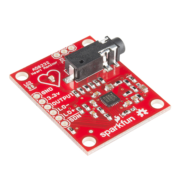SparkFun Single Lead Heart Rate Monitor - AD8232 (แท้จาก Sparkfun, USA)