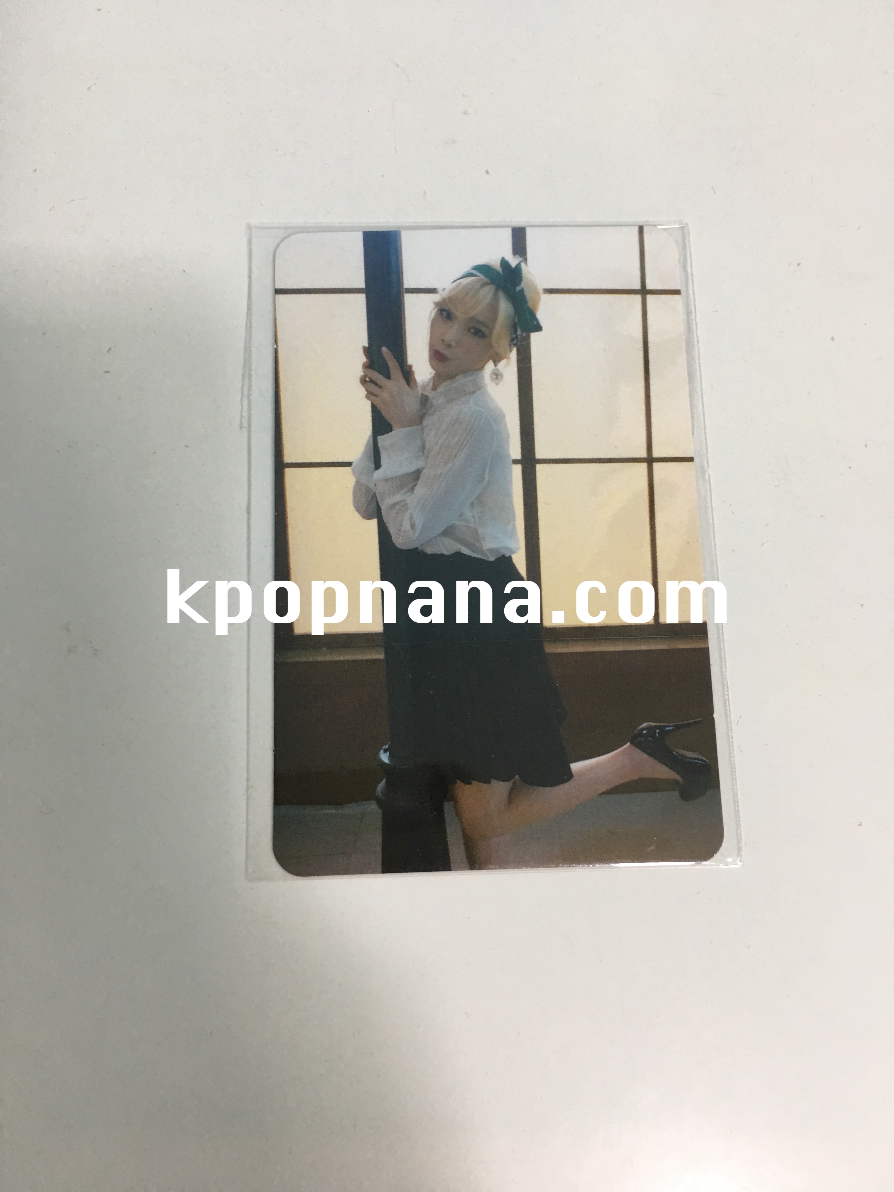 SMTOWN MUSEUM ALBUM PHOTOCARD - photo card แทยอน แบบที่ 2 พร้อมส่ง