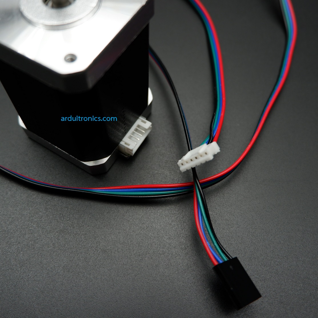 Stepping Motor แรงบิด 0.8N.m 1.5A (17HS6401) + สายเคเบิลหัวแบบ DuPont
