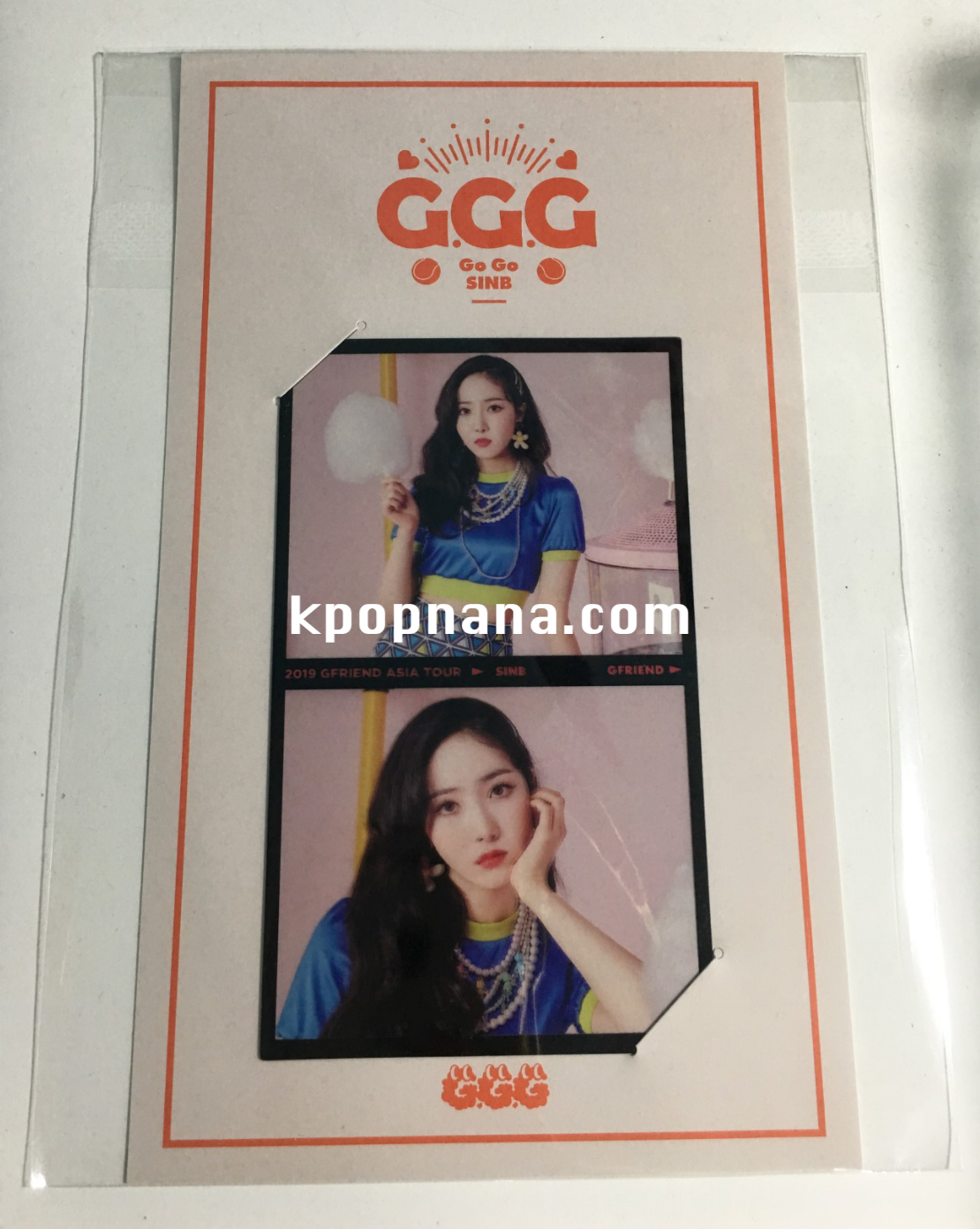 2019 GFRIEND ASIA TOUR [GO GO GFRIEND!] ของหน้าคอน - Film set แบบ Sinb พร้อมส่ง