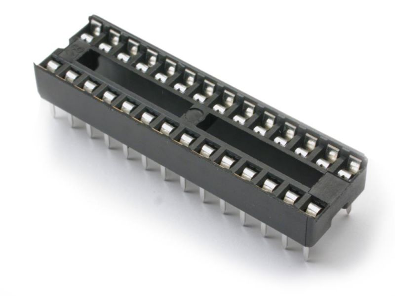 Socket DIP-28 (IC Sockets Adaptor Solder Type Narrow)