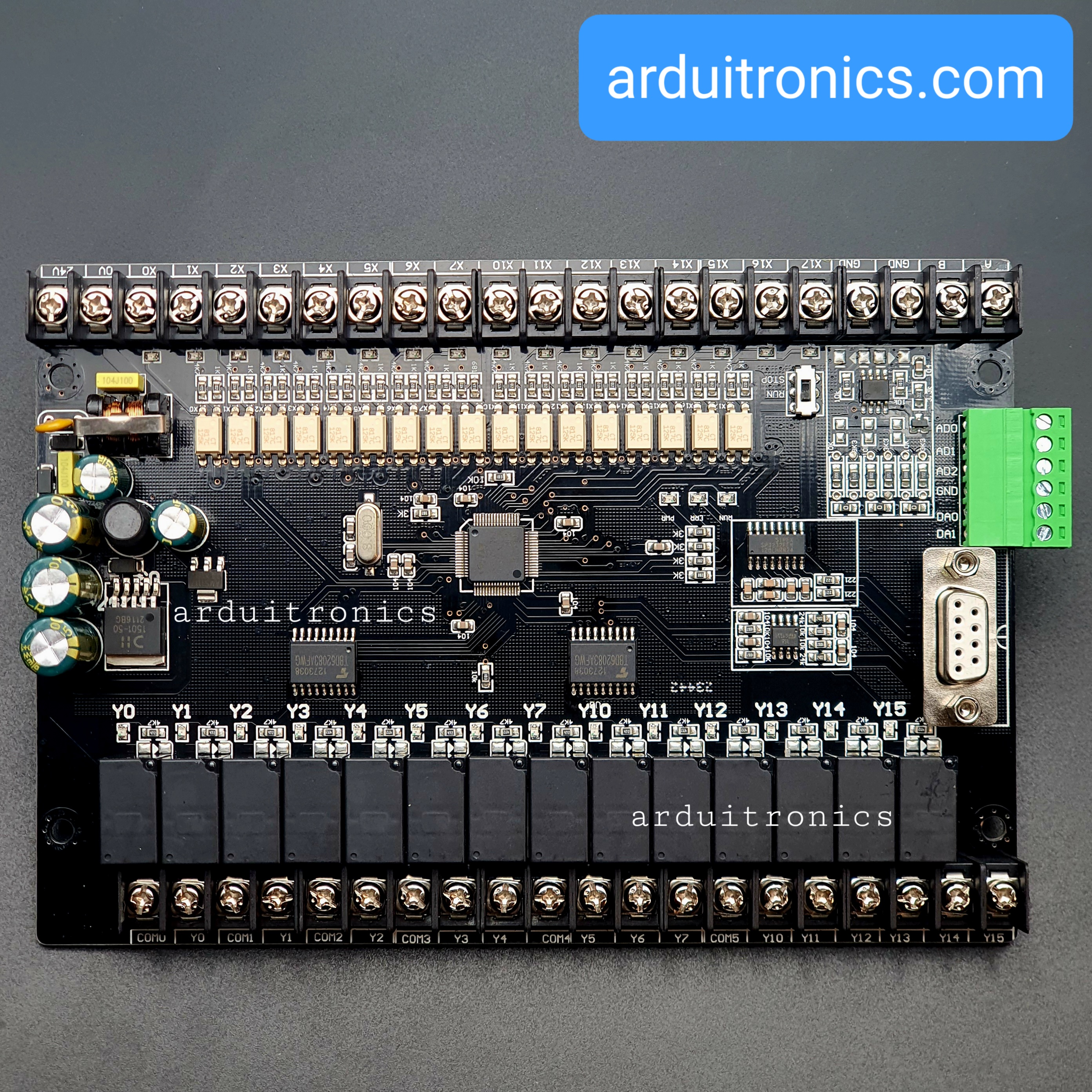 PLC (FX1N-30MR-3V-2D-M) Black PCB