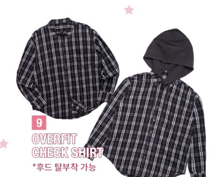 IU - 2024 IU HEREH WORLD TOUR CONCERT ENCORE : THE WINNING] MD - Overfit Check Shirt