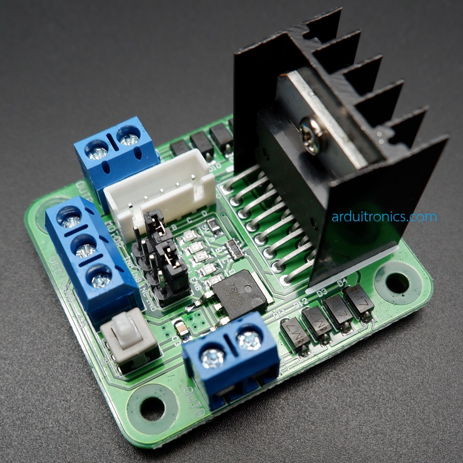 Motor Drive Module (L298N) Stepper Motor, DC Motor Driver L298 2-in-1