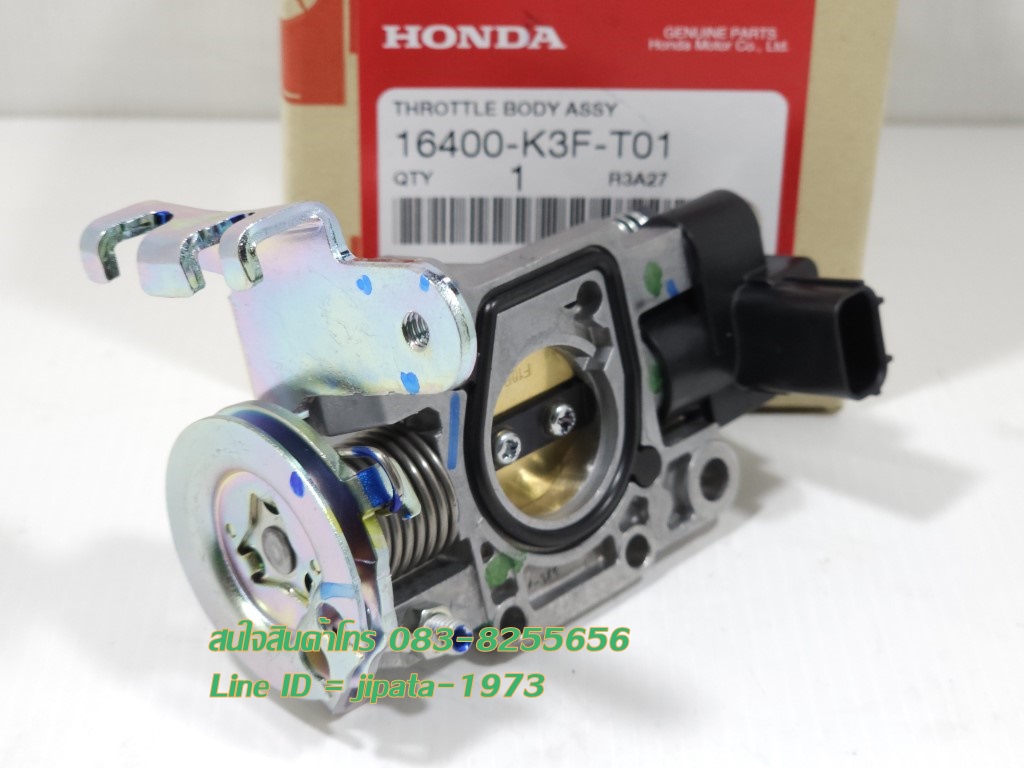 (Wave 125 i) ชุดเรือนลิ้นเร่ง Honda Wave 125 i LED ปี 2023 (2 สาย)(Y5CA) แท้