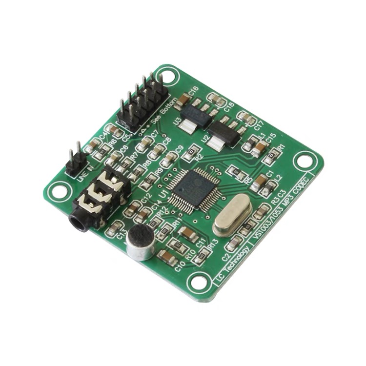 โมดูลเล่นเพลง MP3 / WMA / WAV / MIDI Player Module (VS1003) MP3 Module for Arduino