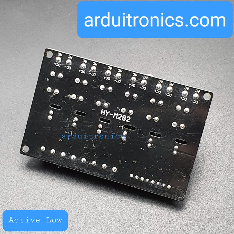 6 Channel 5V 2A Solid State Relay (SSR) Low Level Trigger