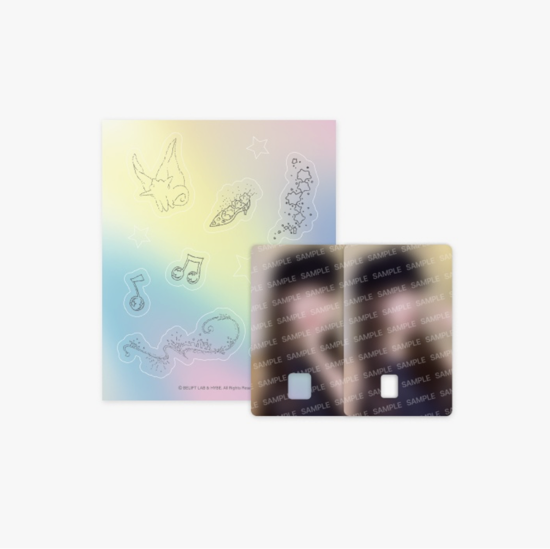 ILLIT - Bomb. md. ของสะสม CARD COVER STICKER ลวราคา รับสั่งทุกรายการค่ะ พรุ่งนี้ค่ะ