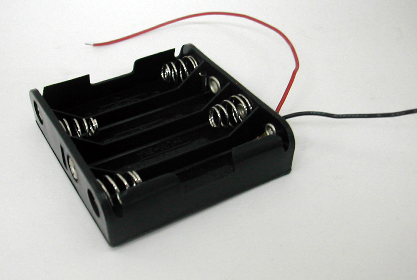 Battery Box รางถ่าน 4 ก้อน AA ไม่มีฝา
