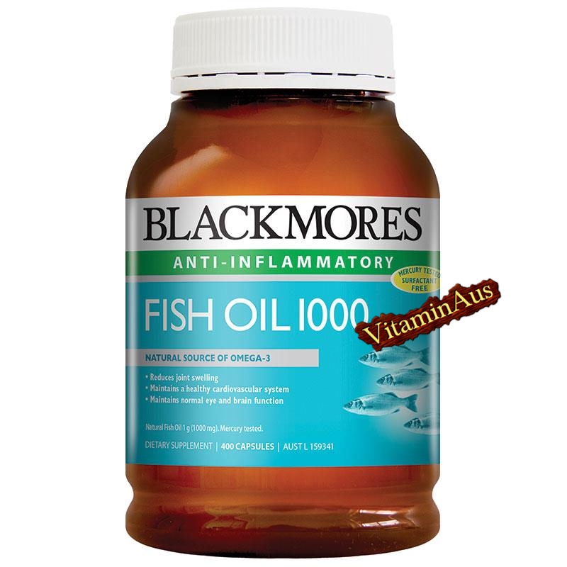 Fish Oil 1000mg 400 Capsules