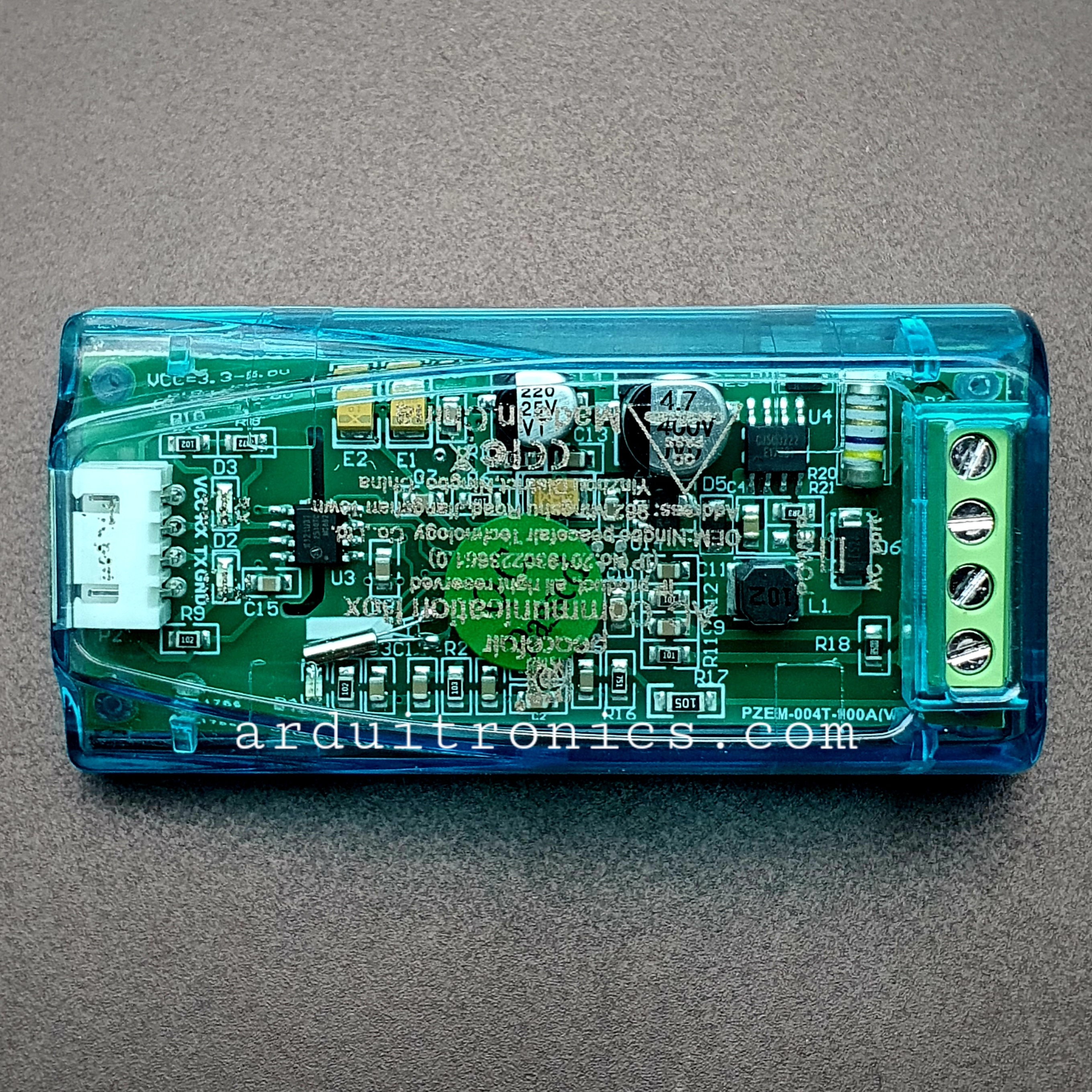 PZEM-004T AC Digital Power Energy Meter Module with Open/Close Current Transformer แบบมีกรอบใสอย่างดี