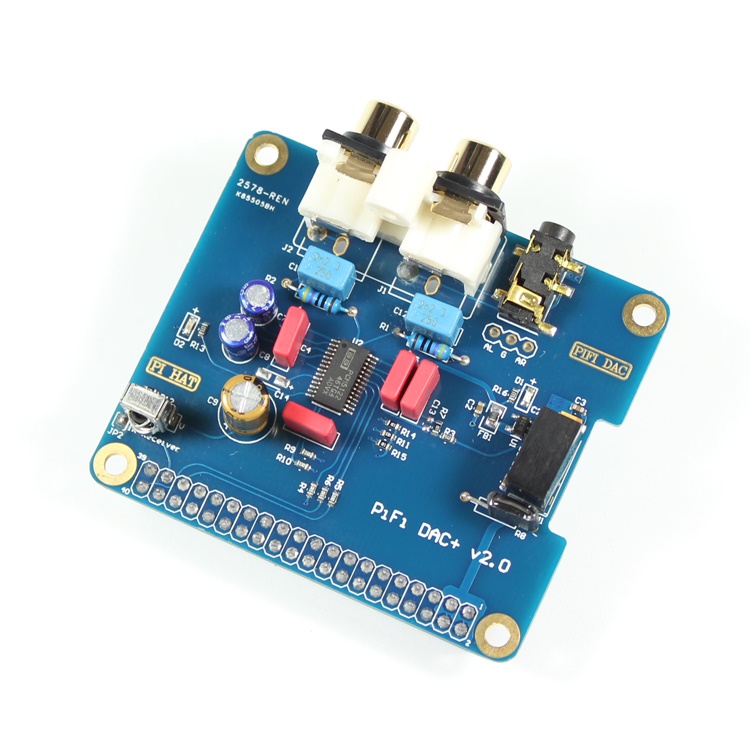 Raspberry Pi (4B / 3B+ / 3B ) Dedicated HIFI DAC + Sound Card I2S Interface