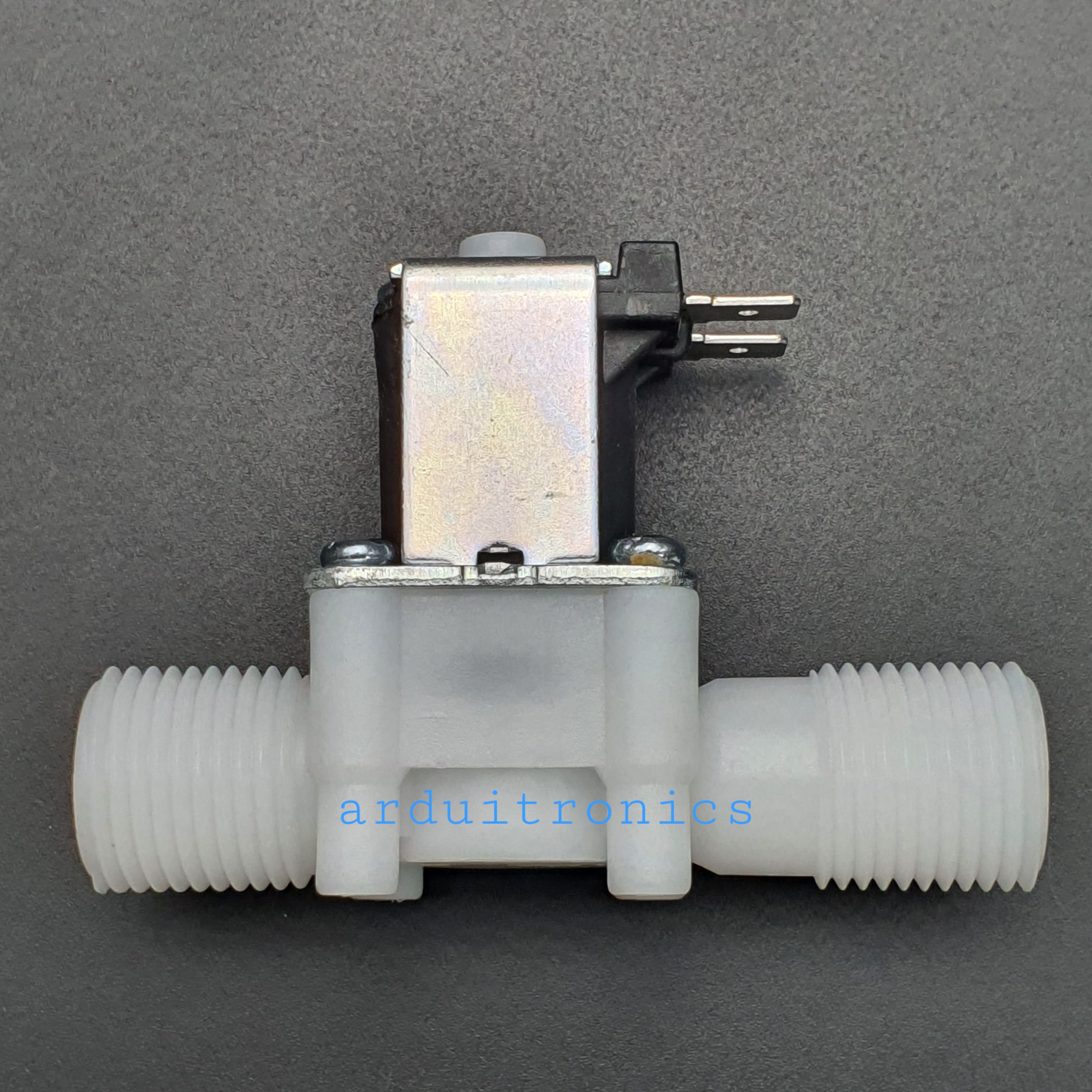 Solenoid Valve (normally opened) 12V-DC 1/2" โซลีนอยวาล์ว (ปกติเปิด)