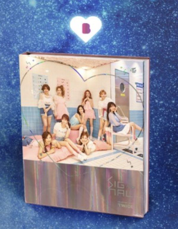TWICE - Mini Album Vol.4 [SIGNAL] แบบ B ver สีชมพู