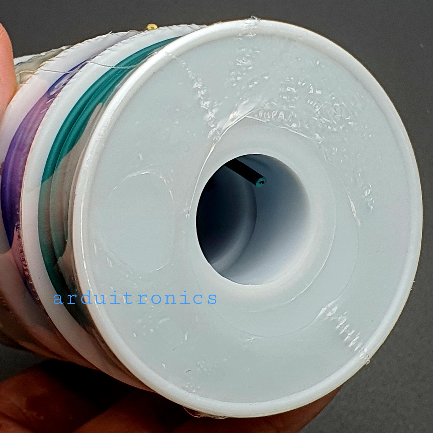 สายไฟ 5 สี สายไฟอ่อนเส้นเดี่ยว UL1007 สายไฟลวดทองแดงชุบดีบุก 20AWG ความยาวม้วนละ 10 เมตร ( สี แดง ดำ เหลือง น้ำเงิน เขียว )