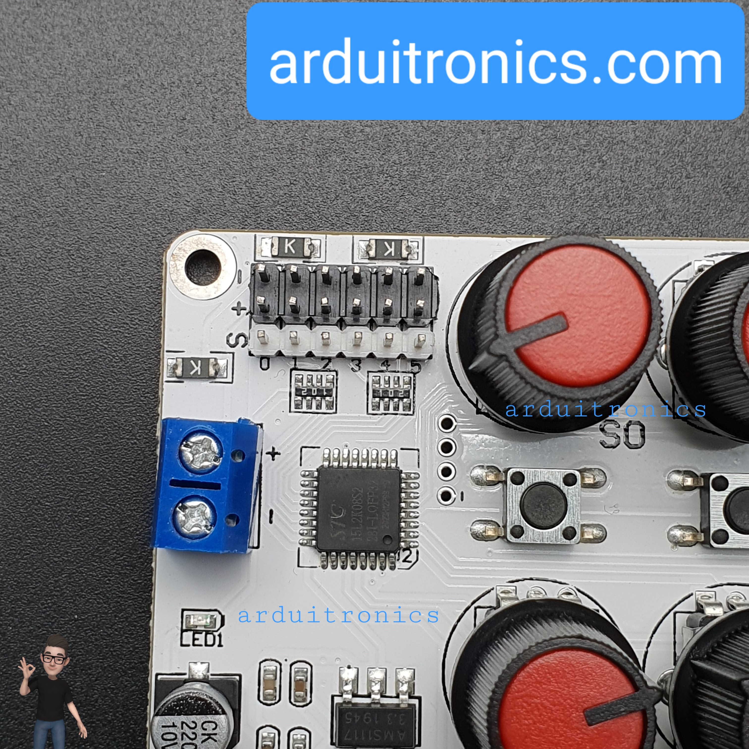 Robot Hand (Right) Kit ประกอบให้แล้วพร้อมใช้