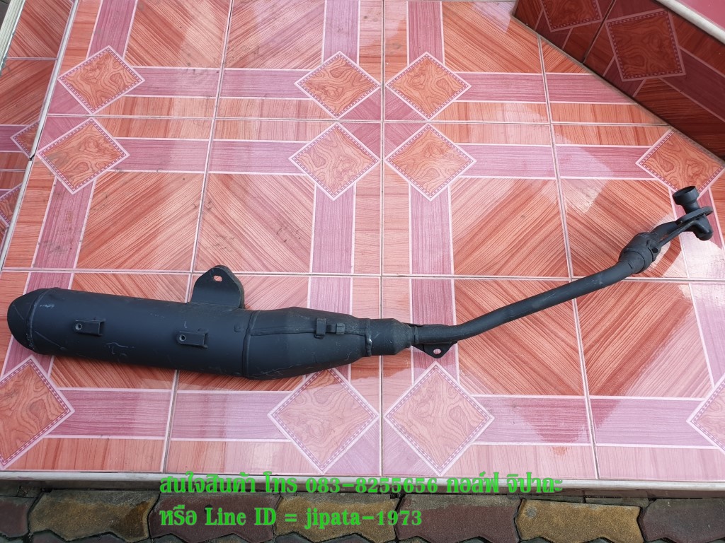 (Wave 125 i ปี 2018) ชุดท่อไอเสีย Honda Wave 125 i New ปี 2018 แท้ (สินค้าตำหนิ)