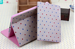 Pre-Order เคส iPad Mini 2 ลายจุดวินเทจ Polka Dot มี 3 สี