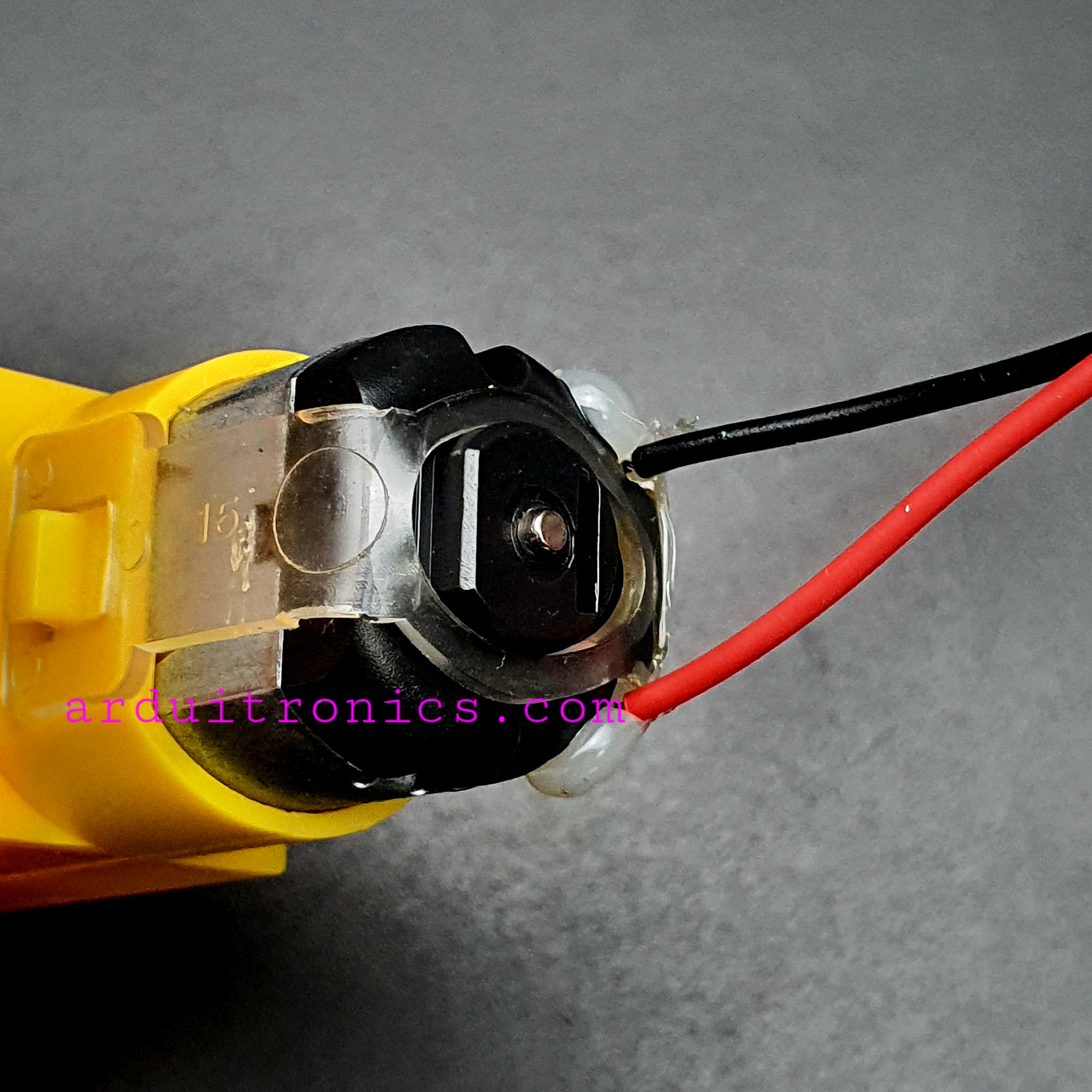 Gear Motor มอเตอร์แกนคู่ (อัตราทด 1:120) พร้อมสายไฟ