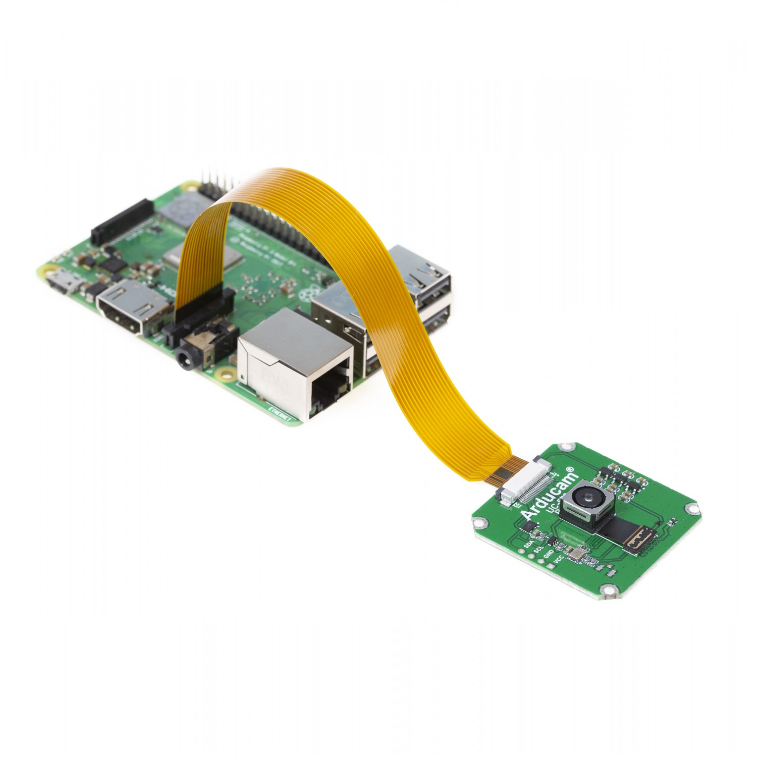 Arducam 16MP Pi Camera 4K, IMX298 for Raspberry Pi Camera, MIPI Camera Module, Plugged into Native MIPI CSI-2 Port on Raspberry Pi