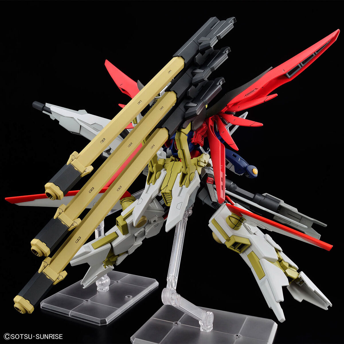 HGCE 1/144 Destiny Gundam Spec II & Zeus Silhouette