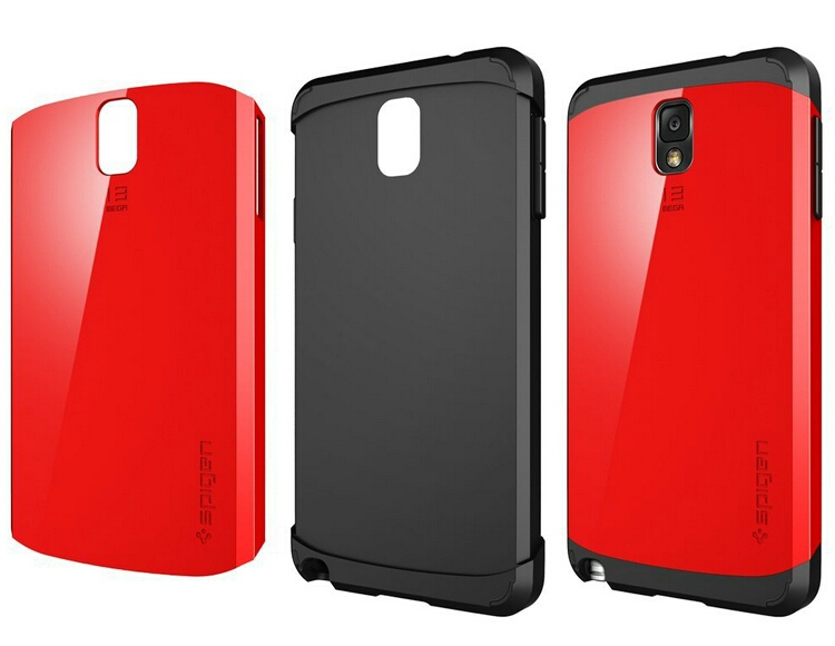 Back case Case for Samsung Galaxy Note 3 N9000 Spigen SGP สีฟ้า