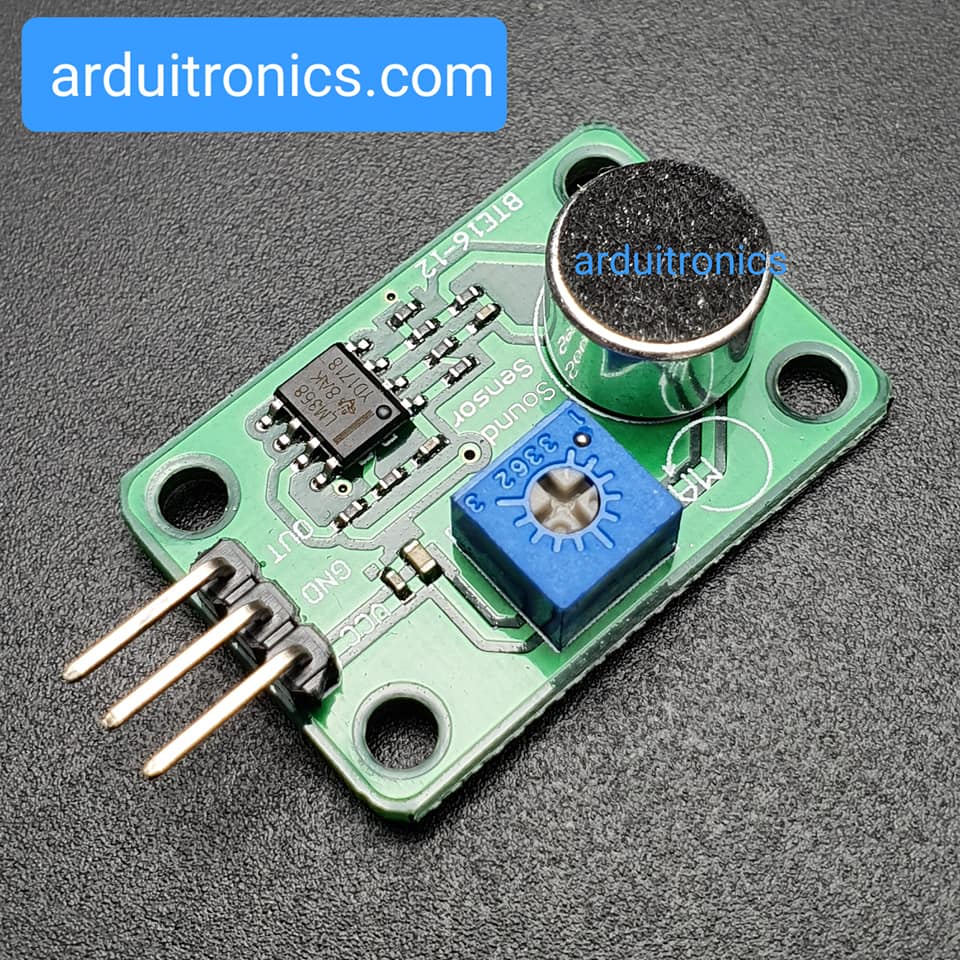 Analog Sound Sensor Module Non-Digital Output