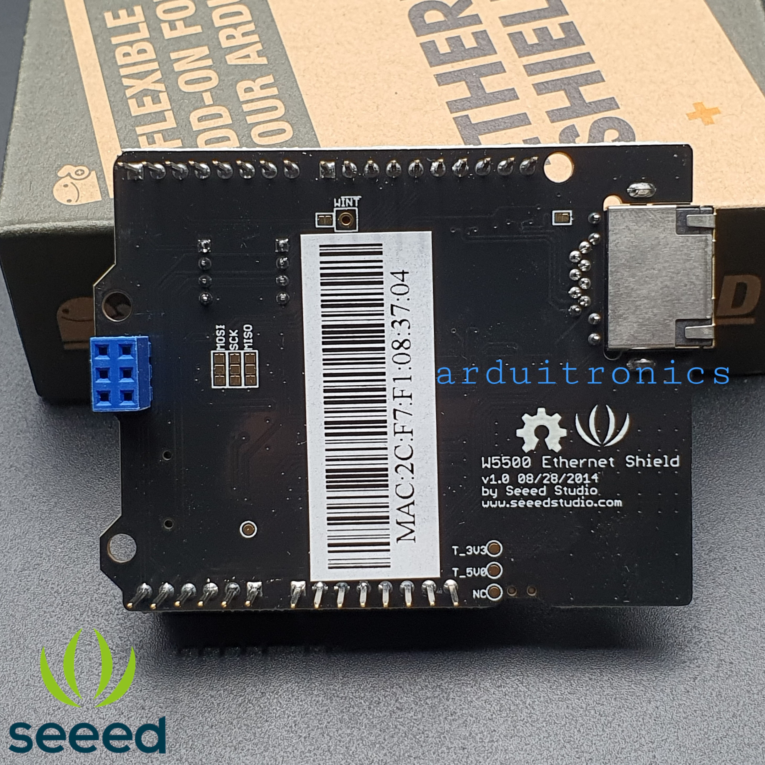 W5500 Ethernet Shield - ของแท้ Seeedstudio