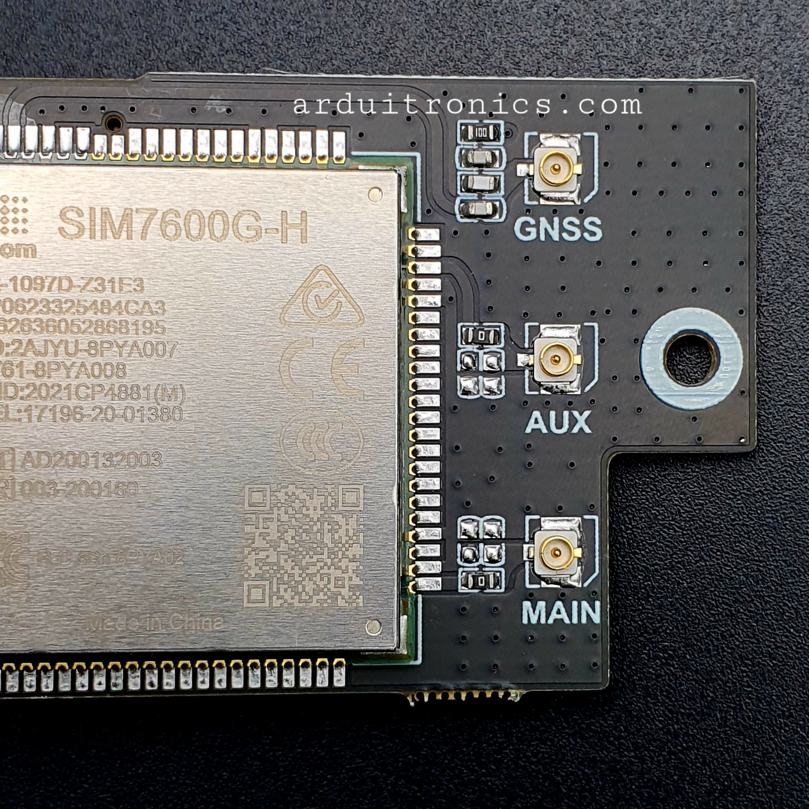 SIM7600G-H 4G / 3G / 2G / GNSS Module for Jetson Nano, LTE CAT4, Global Applicable (แท้จาก Waveshare)