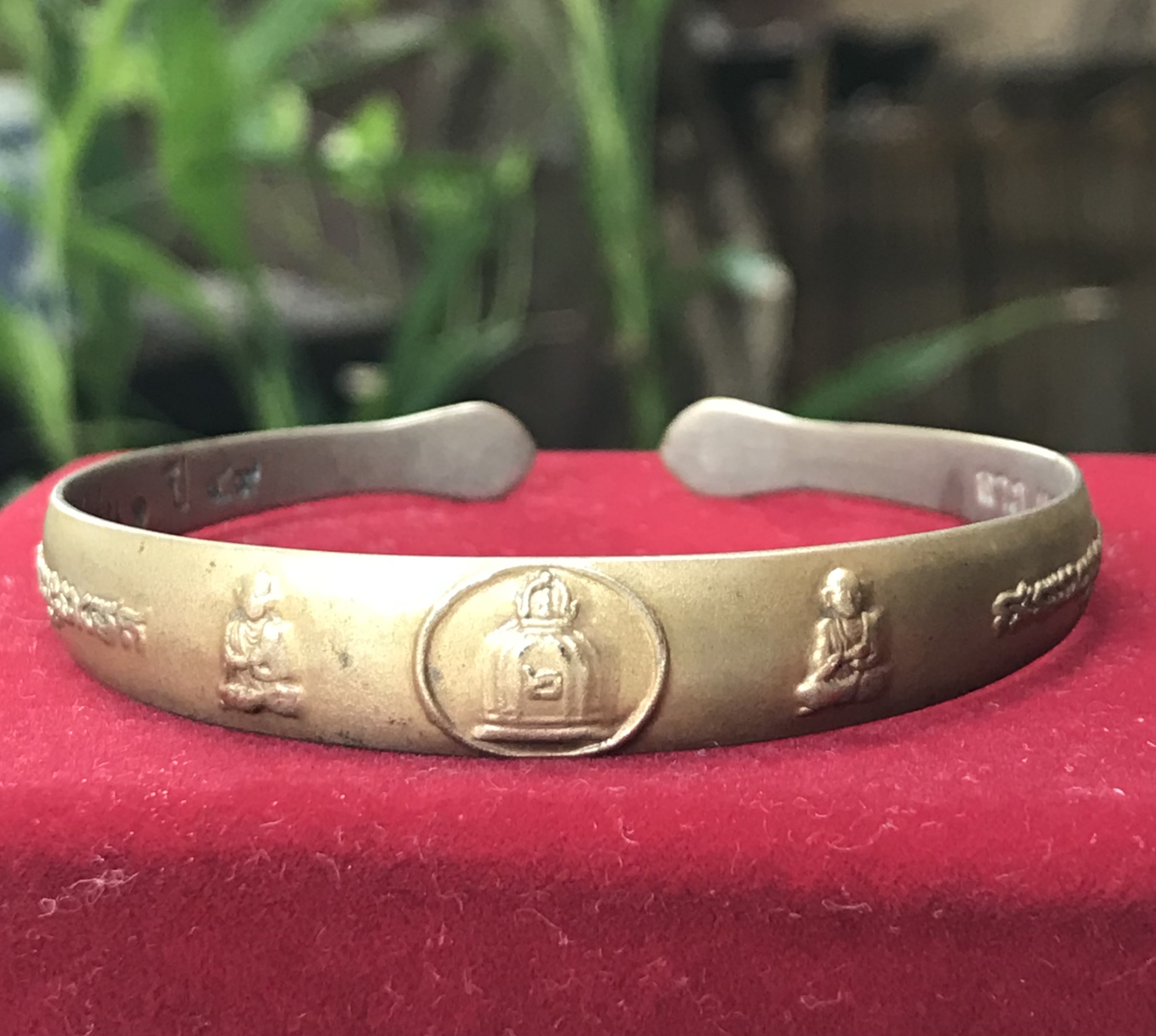 บูชาเสริมสิริมงคล Bracelet กำไลทองเหลือง สมเด็จพระพุฒาจารย์ โต พรหมรังสี วัดระฆังโฆสิตาราม รุ่น ๑ ปี 2549 ลาภ ผล พูลทวี